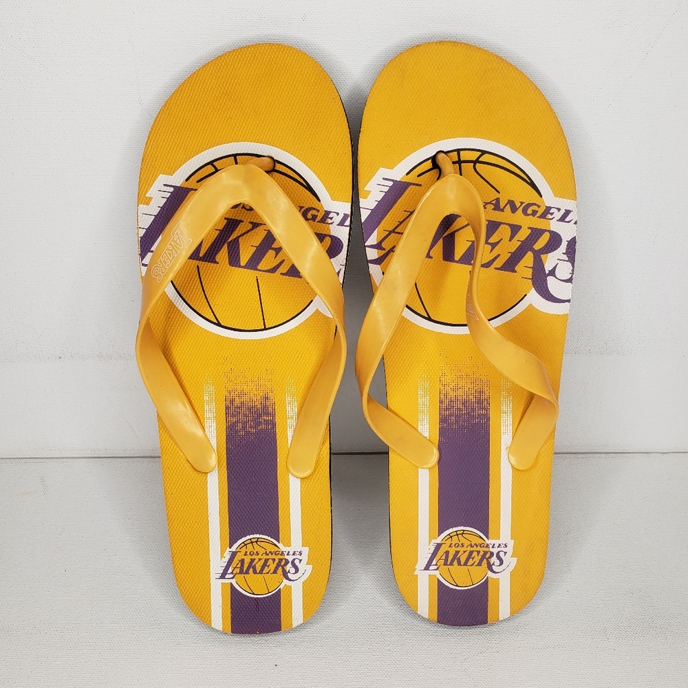 Los Angeles Lakers Flip Flops